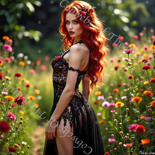 WildFlorish 133 - WildFlorish NFT Legendary 1 - Drop - Cobwebs Of The Mind