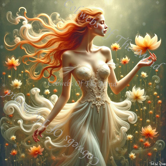 WildFlorish 134 - WildFlorish NFT Legendary 1 - Drop - Cobwebs Of The Mind