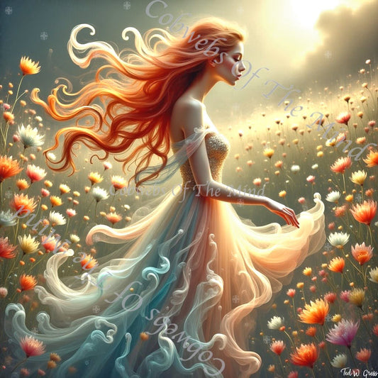 WildFlorish 139 - WildFlorish NFT Legendary 1 - Drop - Cobwebs Of The Mind